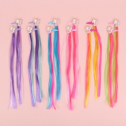 заколка для волос 2 шт. в наборе (клик-клак с прядью)