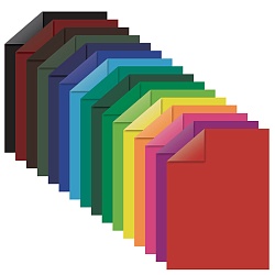 бумага цветная двухсторонняя  а4 16л.16цв. "рыбалка"