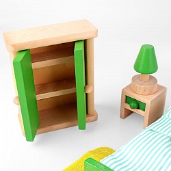 набор мебели деревянной "спальня" 