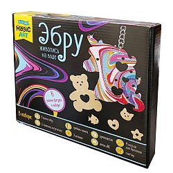 набор для рисования на воде "эбру" (с фигурками)