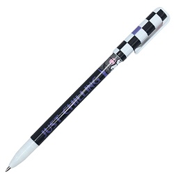 ручка  шар. синяя "kuromi"