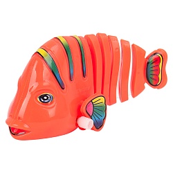 заводная рыбка. игрушка