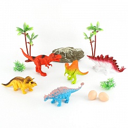 набор "динозавры" 5шт/уп (набор). игрушка