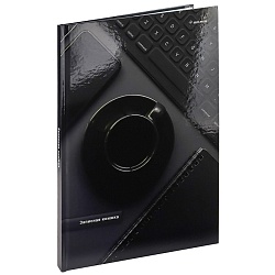 книжка записная  а4 120л "эстетика чёрного" 7бц