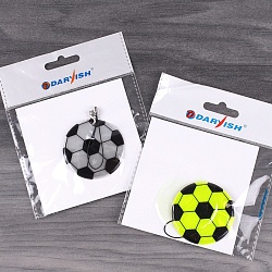 светоотражающий брелок мячик