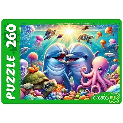 пазлы  260 элементов подводное селфи