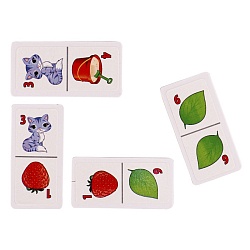 домино пластиковое  для малышей