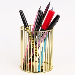 стакан металлический для канцелярских принадлежностей