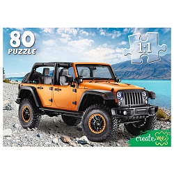 пазлы   80 элементов внедорожник