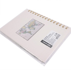 книжка записная  а5  80л  в клетку на спирали