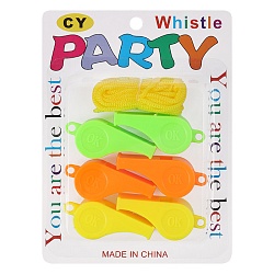 праздничный набор "свистки" 6 шт/уп