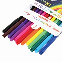 фломастеры 12цв "пифагор" "космическая одиссея"