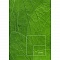 ежедневник недатированный  а5 128л сочные листья обложка ламинация "soft touch"