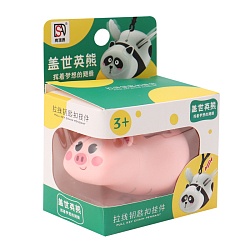 заводная свинка с крыльями. игрушка