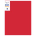 Папка с 2-мя кольцами 35мм 700мкм красная