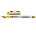 Ручка шар. синяя Brauberg "Delta Plus Gold" на масляной основе