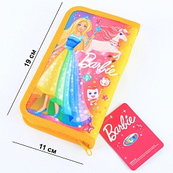 пенал 1отдел. 190*110мм "barbie"