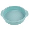 форма для запекания круглая голубая