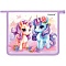 папка для тетрадей а5 на молнии "милые единороги"