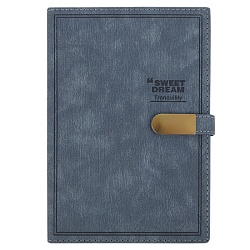 ежедневник а5 недатиров. 100л обложка кож.зам. на магнитной застёжке