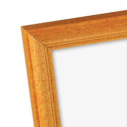 фоторамка   21*30см деревянная, янтарь (небьющаяся)