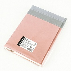 ежедневник 14*20,5см недатиров. 192л  обложка кожзам  2-х цв 