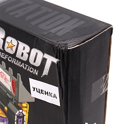 робот-трансформер 6в1 7 предметов. игрушка (уценка)