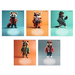 тетрадь  24л линейка  цв. обл "самые стильные" 