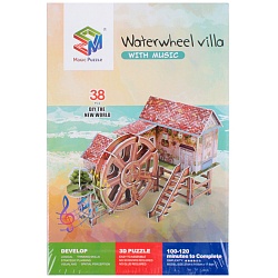 пазл 3d "waterwhell villa" игрушка