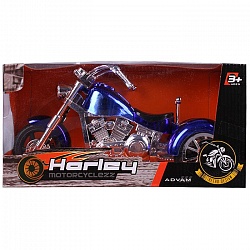 мотоцикл "harley". игрушка цвет ассорти