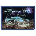 Папка для тетрадей  А4 на молнии NEON CAR
