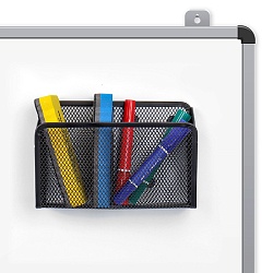 органайзер магнитный металлический 2 отделения чёрный