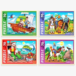 пазлы   70 элементов сказочные картинки