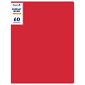 Папка  60 файлов 700мкм красная