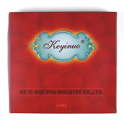 ручка подар. син. "darvish" корпус метал. серебристый с золотистыми вставками