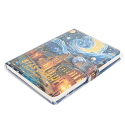 Блокнот 12,5*17,5 см 96л на магнитной застёжке "Звёздная ночь"