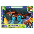 Конструктор "Dinosaur" винтовой Трицератопс