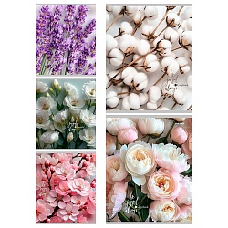 тетрадь  48л линейка "нежные цветы-21" обложка цветная мелованная