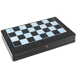 настольная игра 3 в 1 (шашки, шахматы, нарды) (уценка)