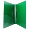 папка с 2-мя кольцами (25мм) "darvish" зеленая толщина 0,7мм