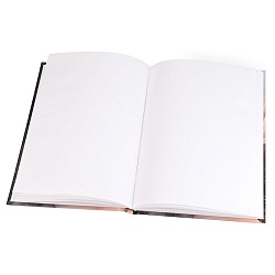 книжка записная  а5  80л "девушка и кот" 7бц лён