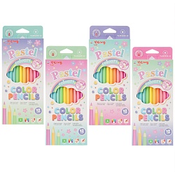 карандаши 12цв шестигранный корпус