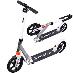 самокат складной для взрослых цвет ассорти