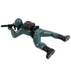 игрушка заводная "солдатик"