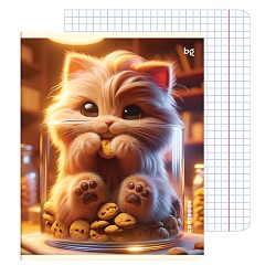 тетрадь  48л кл. "в банке" обложка картон