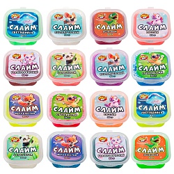 слайм 50г ассорти 8 видов, jolly jot