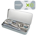 Готовальня 10 предметов "XO mate" в метал. футляре