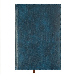 ежедневник а5 недатиров. 136л обложка кож.зам. ассорти