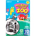 Пазл 3D "Zoo" ZEBRA. Игрушка
