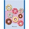 Блокнот А6  16л "Пончики" на скрепке 